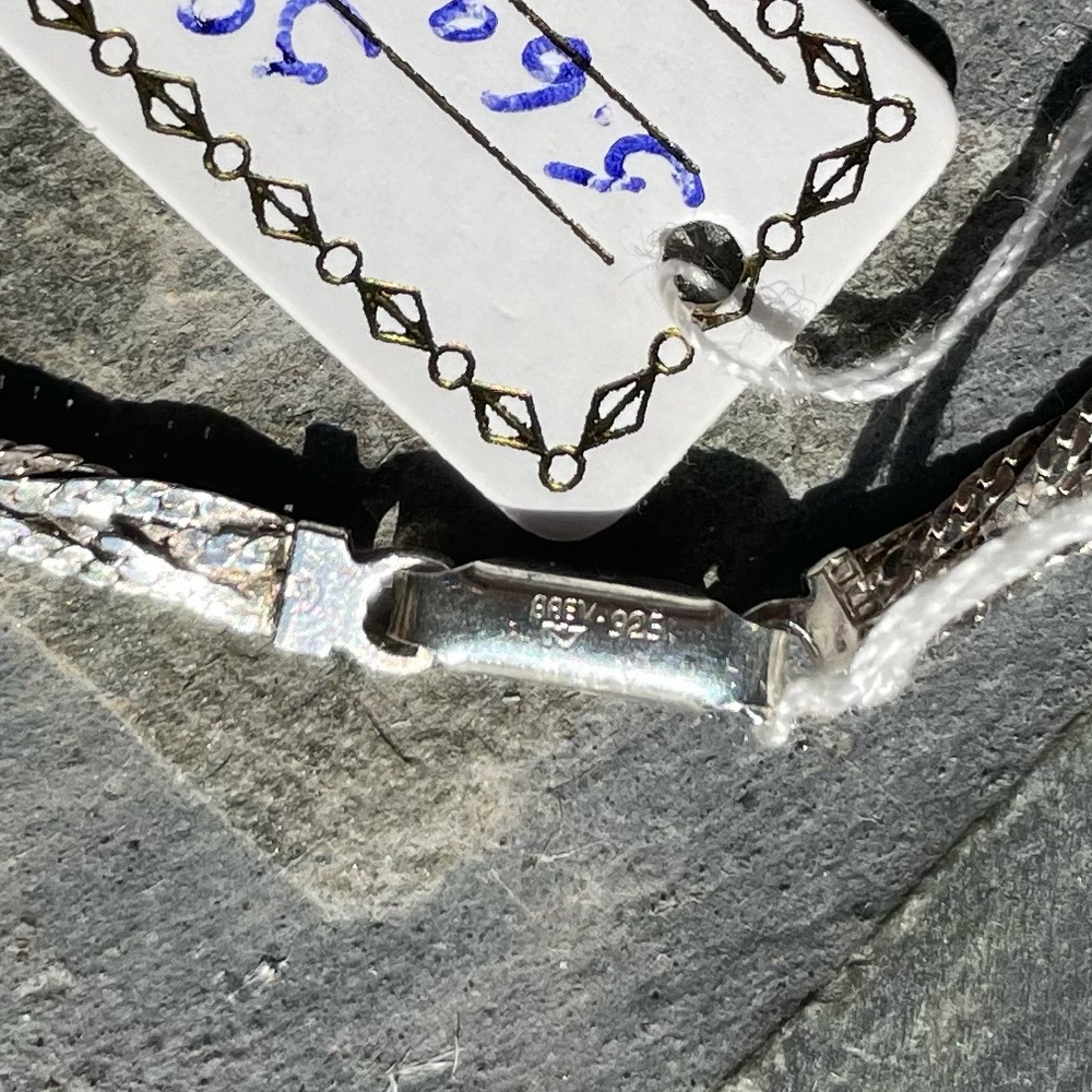 Sterling Silver Braid Chain - Picture 8 of 10